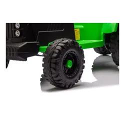 Traktor Na Akumulator Dla Dziecka Ch9959B 24V 2X120W Przyczepa LED Eva Pilot
