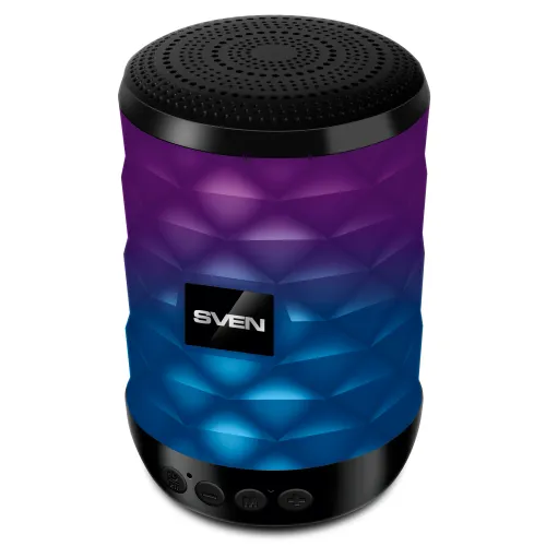 Głośnik Bluetooth Sven PS-55 5W Radio FM Czarny