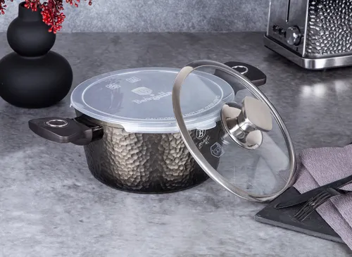 Garnek Tytanowy 24Cm Berlinger Haus Bh-6572 Primal Gloss