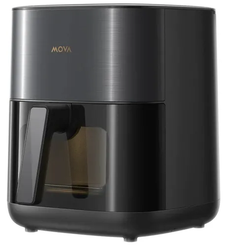 Air Fryer Frytkownica beztłuszczowa MOVA FD10S Pro Czarny 6l z okienkiem do obserwacji postępów gotowania