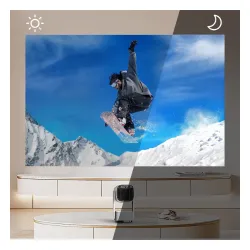 Projektor MANTA MultiVision Portable HD (1280 x 720), 250 ANSI lumen, Wi-Fi, Bluetooth
