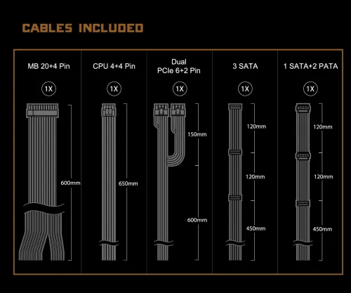 Zasilacz ASrock Challenger CL-650B 650W 80+ Bronze Czarny