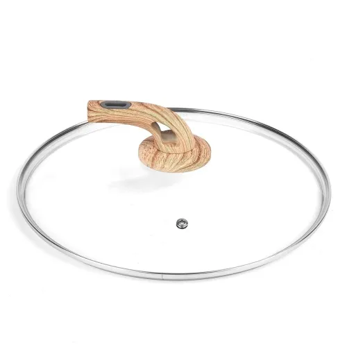 Garnek granitowy typu stone z pokrywką Konighoffer Fegato 6,2 l