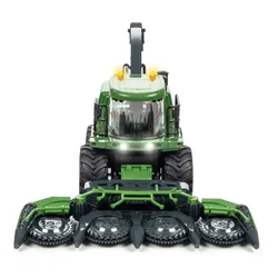 Zdalnie sterowany kombajn COIL RC zabawka na pilota światło dźwięk bańki mydlane zielony