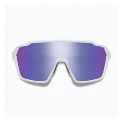 Okulary przeciwsłoneczne Smith Shift XL MAG white/chromapop violet mirror/clear