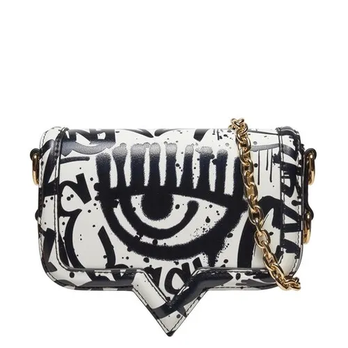Chiara Ferragni bag 75sb4ba2 alb / negru L02