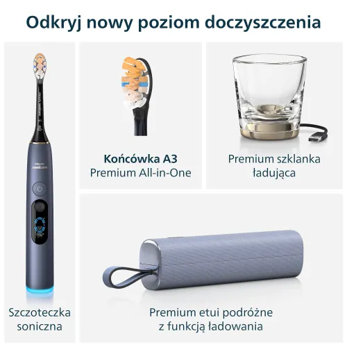 Szczoteczka soniczna PHILIPS Sonicare DiamondClean 9900 Prestige HX9813/98
