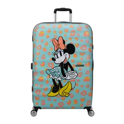 Walizka duża American Tourister Wavebreaker Disney - Minnie pastel dot