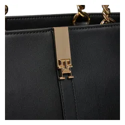 Tommy Hilfiger Heritage Tote Handbag AW0AW16321 Черный