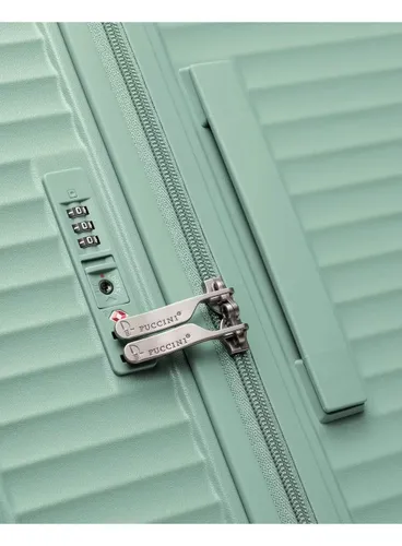 Walizka duża Puccini Monte Carlo - zielony