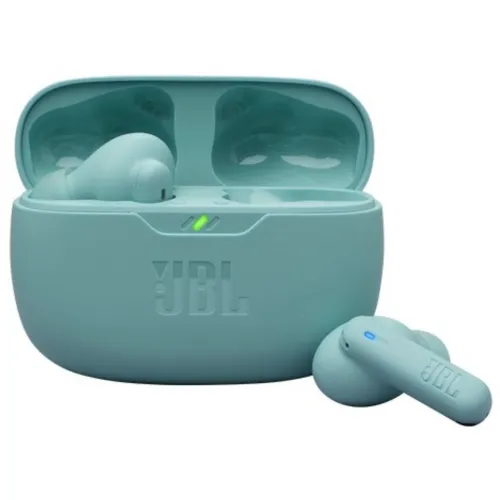 Słuchawki bezprzewodowe JBL Vibe Beam 2 Dokanałowe Bluetooth 5.3 Niebieski