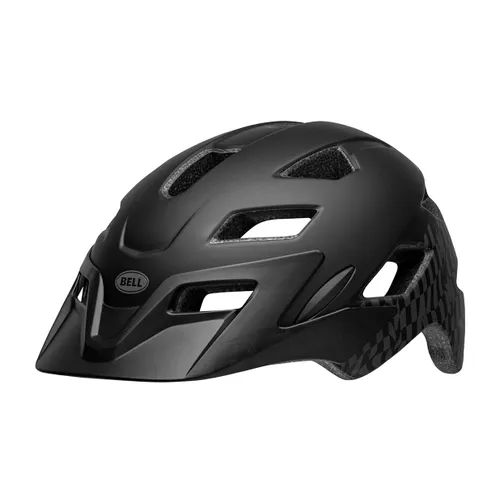 Kask rowerowy dziecięcy Bell Sidetrack Jr wavy checks/matte black