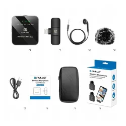 Mikrofon krawatowy do smartfona PULUZ PU647B