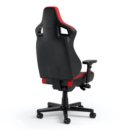 Fotel Noblechairs EPIC COMPACT Black Carbon Red Gamingowy do 120kg Skóra ECO Czarno-czerwony