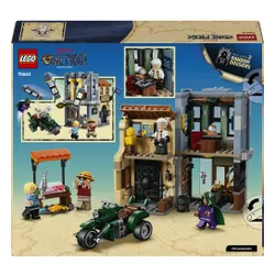 LEGO 75642 ONE PIECE: Столкновение с капитаном Смокером, набор кубиков 9+