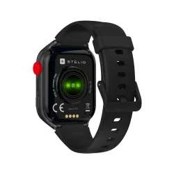 Smartwatch STELIO JuniorPro Funkcje AI 4G Czarny