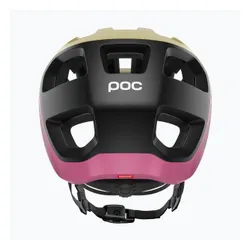 Kask rowerowy POC Cularis olivine green matt/thulite pink matt