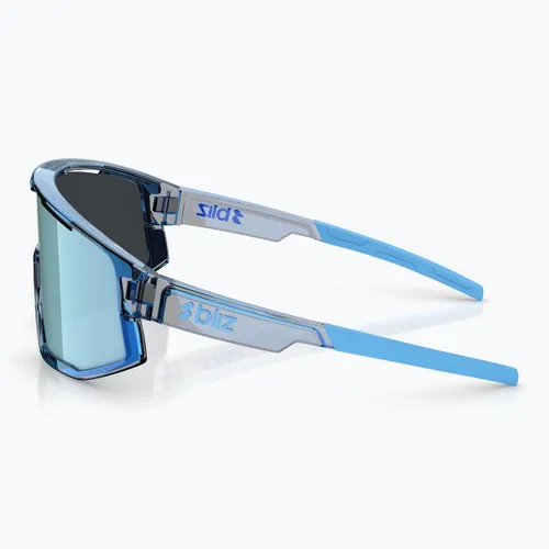 Okulary przeciwsłoneczne Bliz Fusion Small transparent blue/smoke ice blue multi