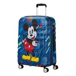 Walizka średnia American Tourister Wavebreaker Disney - Mickey future pop