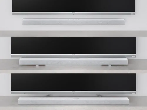 Soundbar SHARP HT-SBW55121 Srebrny 5.1.2-kanałowy, Bezprzewodowy Subwoofer, HDMI eARC, Dolby Atmos, 4K, BT
