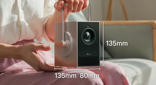 Projektor LG CineBeam Mini Q 4K UHD (3840 x 2160), 600 ANSI lumen, Wi-Fi, Bluetooth