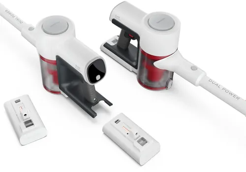 Odkurzacz pionowy SHARP Comfort VC-SV12AEU-W z dwiema bateriami