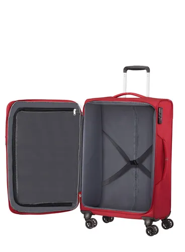 American Tourister Crosstrack Orta Bavul-Kırmızı / Gri