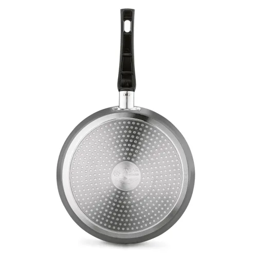 Patelnia do naleśników nieprzywierająca Tadar Amarantina Grey Marble 24 cm indukcja