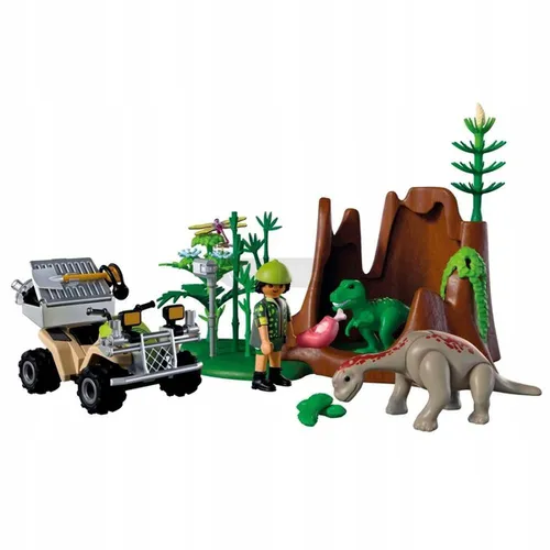 PLAYMOBIL DINOS 72069 Kryjówka dinozaurów , zestaw dla dzieci +4 lata