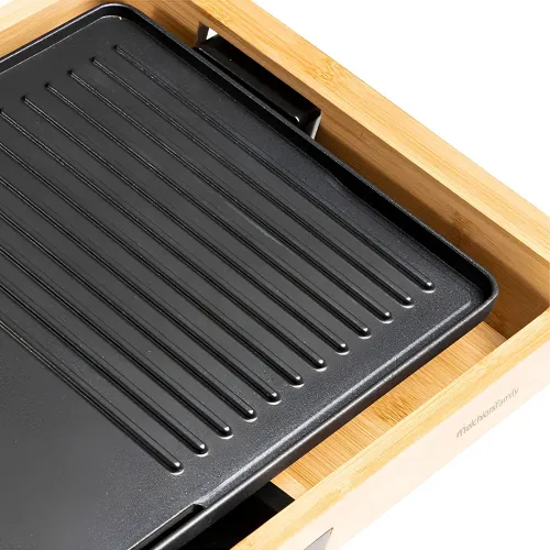 Grill elektryczny Melchioni Family Bamboo 989cm2