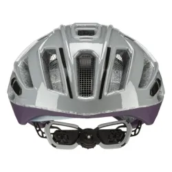 Kask rowerowy Uvex Gravel-X szaro-fioletowy