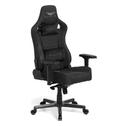 Fotel GAMVIS Elite 2.0 Pro XL Czarny (białe elementy)