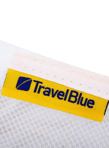 Dwa organizery na odzież Travel Blue Packing Cubes - white