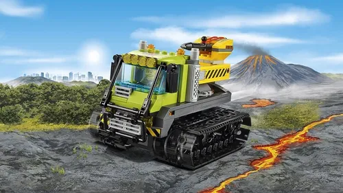 Klocki LEGO City Wulkaniczny łazik 60122