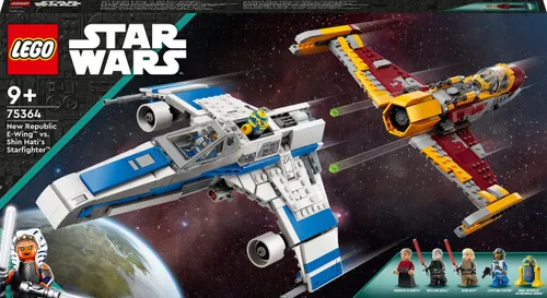 Конструктор Lego Star Wars E-Wing Новая Республика против истребителя  шин Хати (75364)