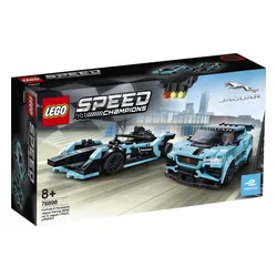 Конструктор Lego Speed Champions Formula E Panasonic Jaguar Racing GEN2 car и Jaguar I-PACE Etrophy (76898)