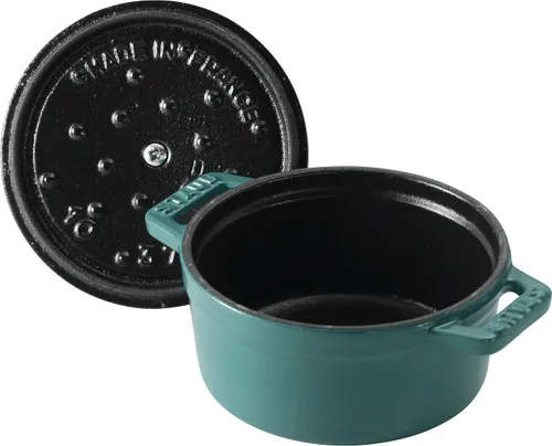Mini garnek żeliwny okrągły , eukaliptusowy STAUB MINI COCOTTE 250 ML Eukaliptusowy