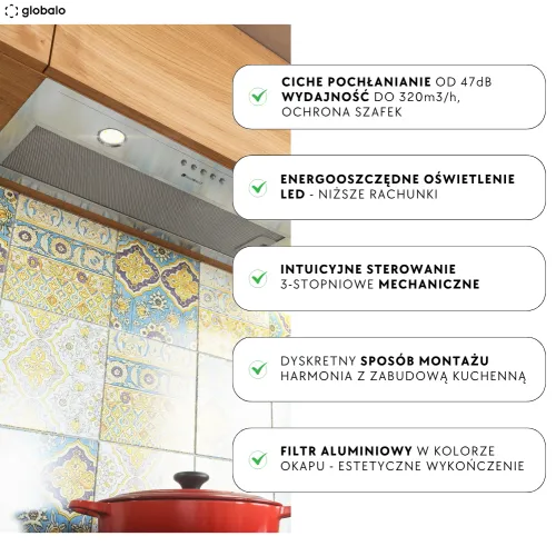Okap Globalo Delico 60.1 Inox