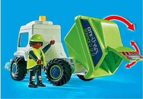 Playmobil Zestaw z figurkami City Action 71432 Zamiatarka