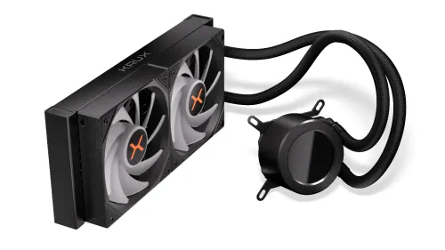 Chłodzenie Krux HydroGlance 240 ARGB LCD Czarny