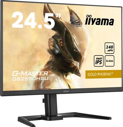 Monitor iiyama G-MASTER Gold Phoenix GB2590HSU-B5 24,5" Full HD IPS 240Hz 0,4ms Gamingowy