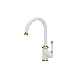 Bateria Quadron 3623504_WHMPVDG1 Rachel Biały/Złoty Stal szlachetna