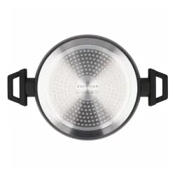 ZWIEGER Forte 4,5 l - garnek aluminiowy z pokrywką