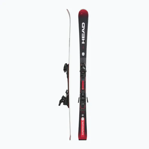 Narty zjazdowe HEAD Supershape e-Rally SW BB-PR + PRD 12 GW black/red