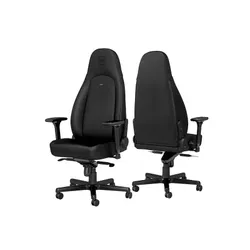 Fotel Noblechairs ICON Black Edition Gamingowy do 150kg Skóra ECO High Tech Czarny