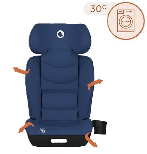 Fotelik samochodowy LIONELO Neal i-Size 100-150 cm (15-36 kg) Niebieski
