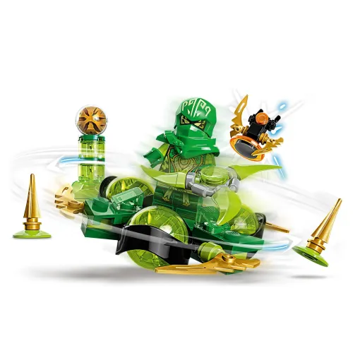 LEGO 71779 NINJAGO Smocza moc Lloyda — obrót spinjitzu