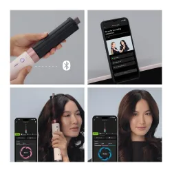 Suszarko-lokówka Dyson Airwrap Co‑anda2x Straight+Wavy 492427-01 1700W Jonizacja Zimny nawiew 4 poziomy temperatury