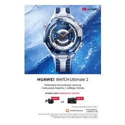 Smartwatch HUAWEI Watch Ultimate 2 Srebrno-niebieski