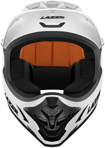 Kask rowerowy LAZER Phoenix+ Czarno-biały Full Face (rozmiar S)